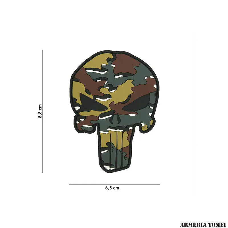 PATCH - 3D PVC PUNISHER CAMO BELGA 9058