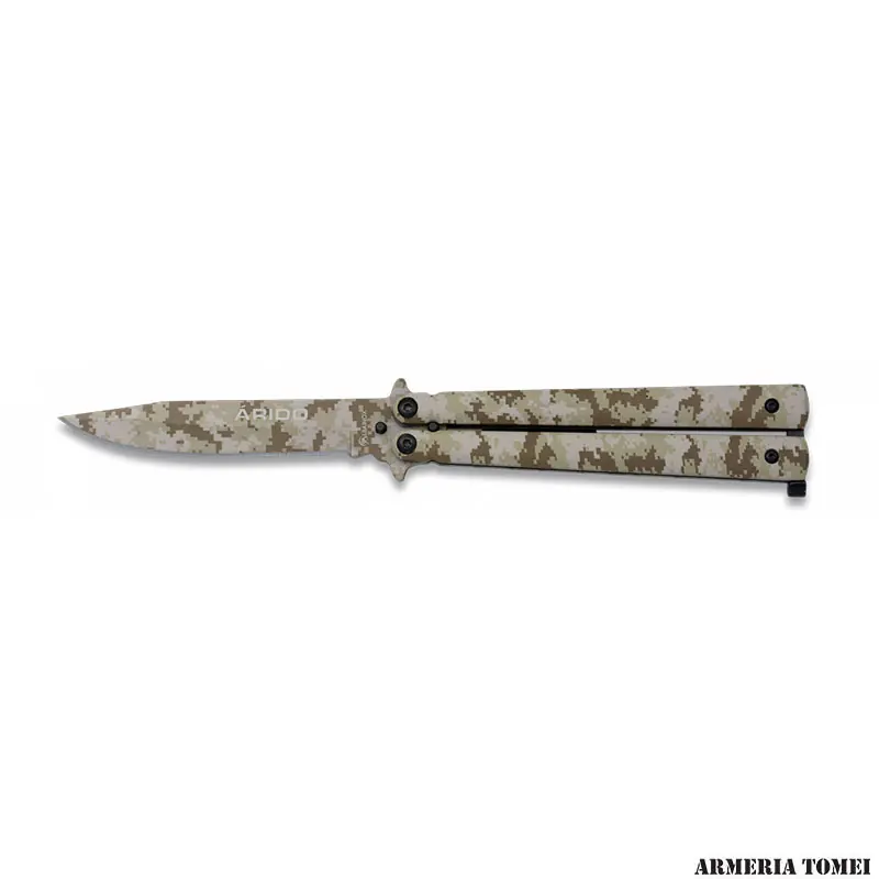 COLTELLO - ALBAINOX - BUTTERFLY DESERT