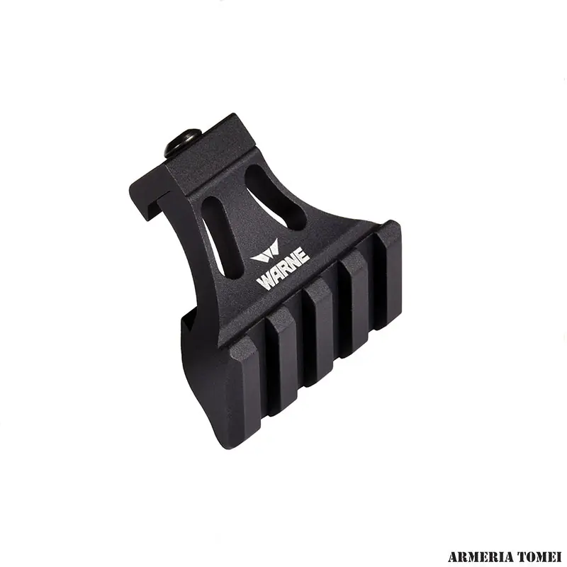 WARNE TACTICAL - A645TW ADATTATORE PER MONTAGGIO LATERALE PICATINNY 45 GRADI - NERO