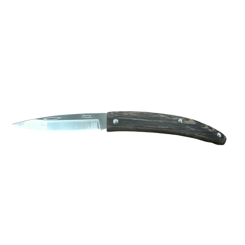 COLTELLO - GOBBO ABRUZZESE LAMA SATINATA - WENGE‘ 22cm