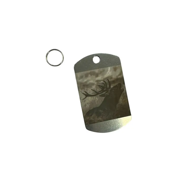 PIASTRINA CON OCCHIELLO SCENA CERVO
