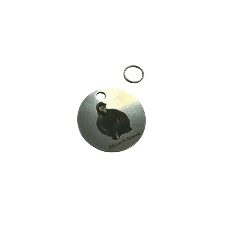 PIASTRINA CON OCCHIELLO SCENA COTURNICE