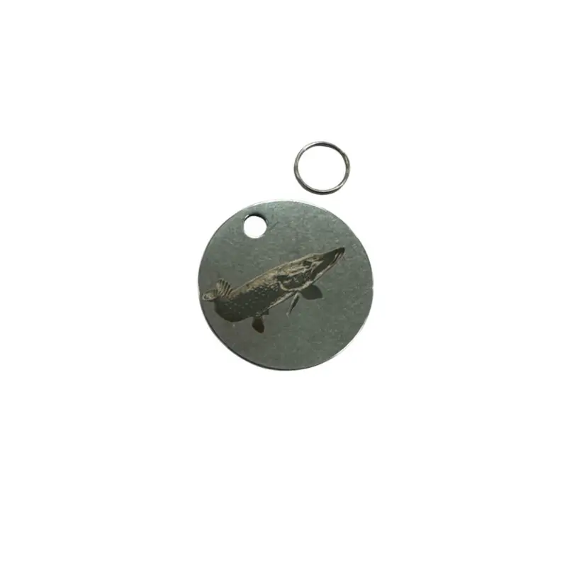 PIASTRINA CON OCCHIELLO LUCCIO (PIKE)
