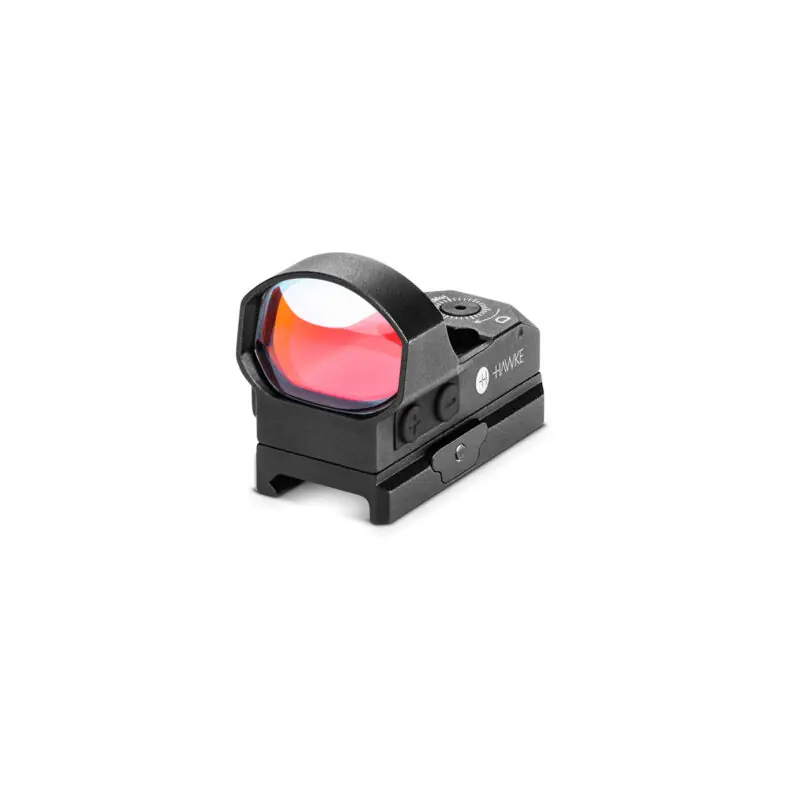 RED DOT - HAWKE - REFLEX DOT 1x (Wide Weaver) Weaver Clamp