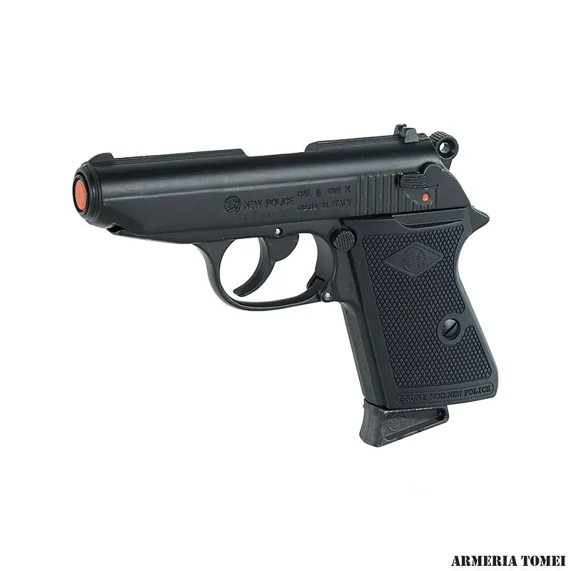 PISTOLA A SALVE - BRUNI REPLICA WALTHER PPK NEW POLICE CAL. 8MM NERA