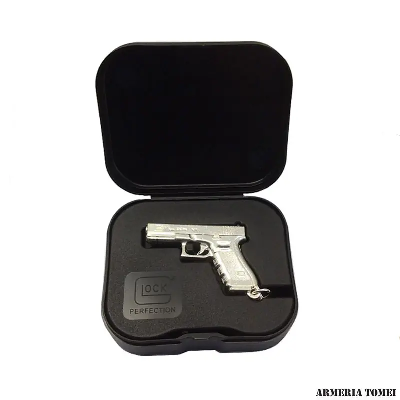 GLOCK - PORTACHIAVI PISTOLA GEN4 NICKEL
