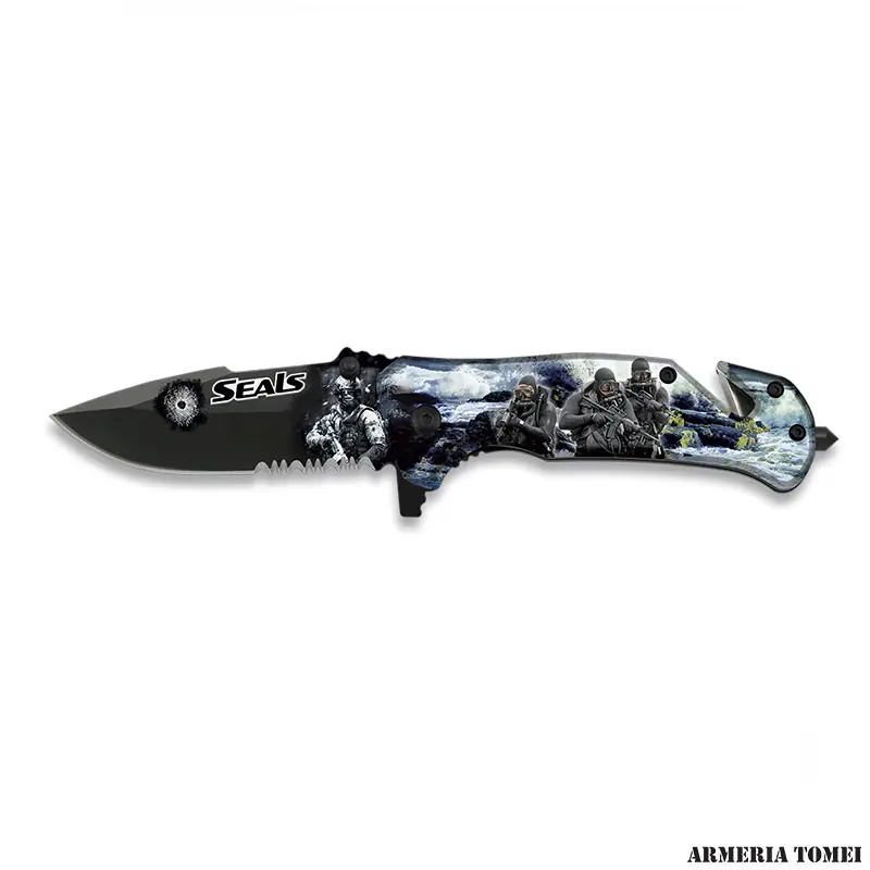 COLTELLO - ALBAINOX - SEALS 3D MANICO ALLUMINIO 8,2 cm