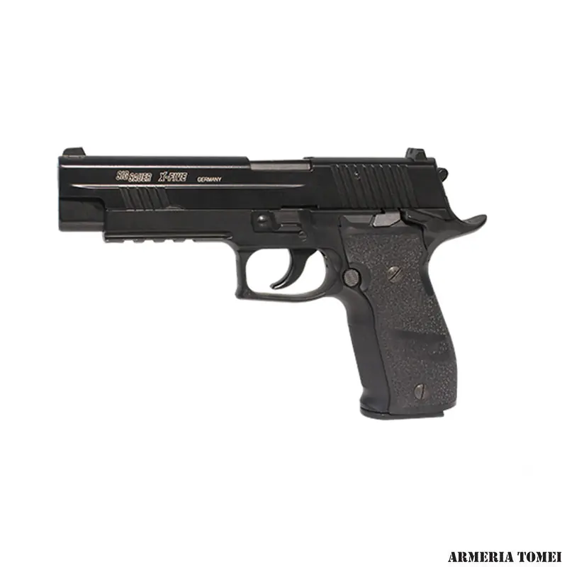 SIG SAUER - X-FIVE CO2 FULL METAL 6MM SCARRELANTE CARICATOIRE 15BB’S E=0,90 J. MAX