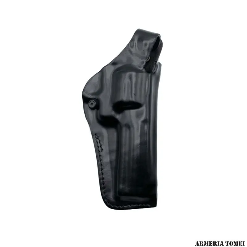 VEGA HOLSTER - FONDINA IN CUOIO DA CINTURA A SGANCIO RAPIDO S&W 4 " CASTELLO L