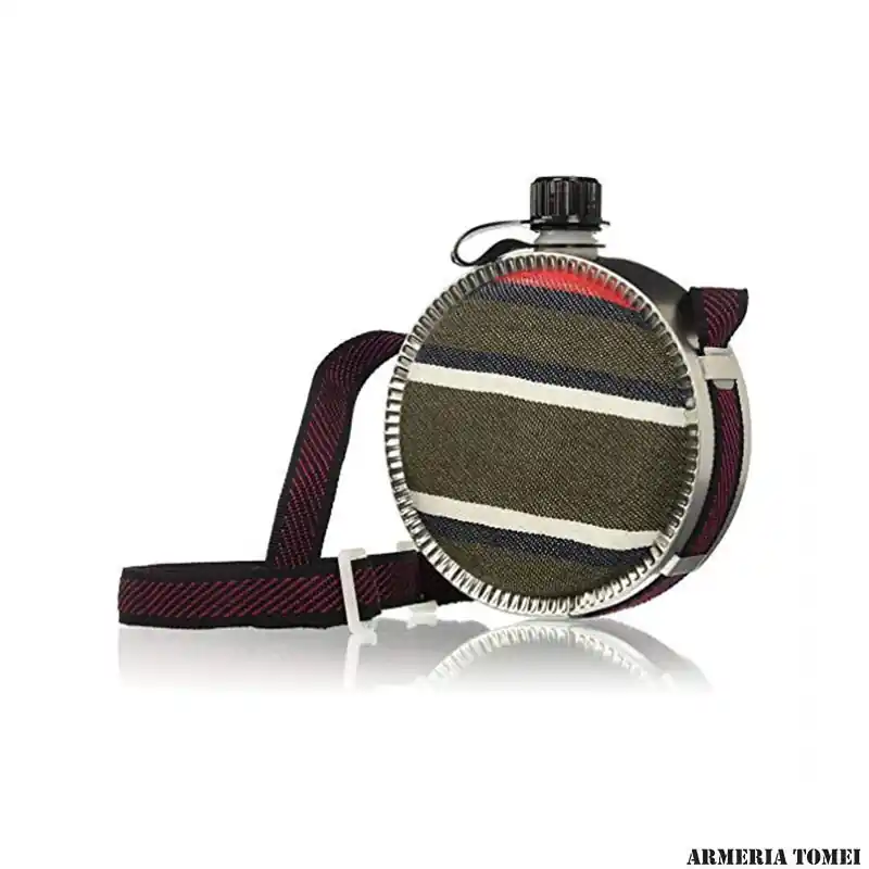 BORRACCIA DA CAMPO WESTERN CON COPERCHIO IN FELTRO 0,75 LTR