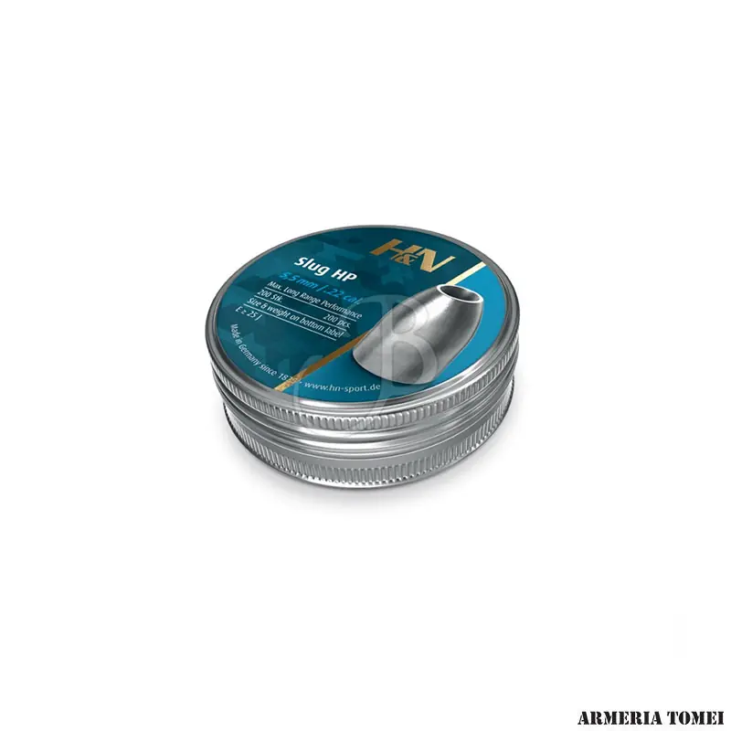 PALLINI ARIA COMPRESSA - H&N DIABOLO SLUG HP 5.5MM .218 27GR >25J (CONF 200)