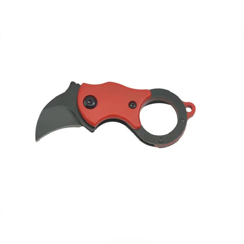 RAM SURVIVAL - MINI KARAMBIT CON CLIP ARANCIO