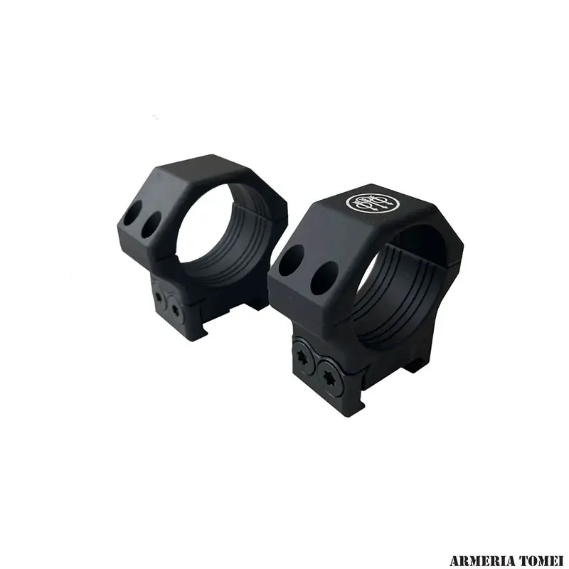 BERETTA - ANELLI IN ALLUMINIO CON ATTACCO PICATINNY ø34mm H8mm