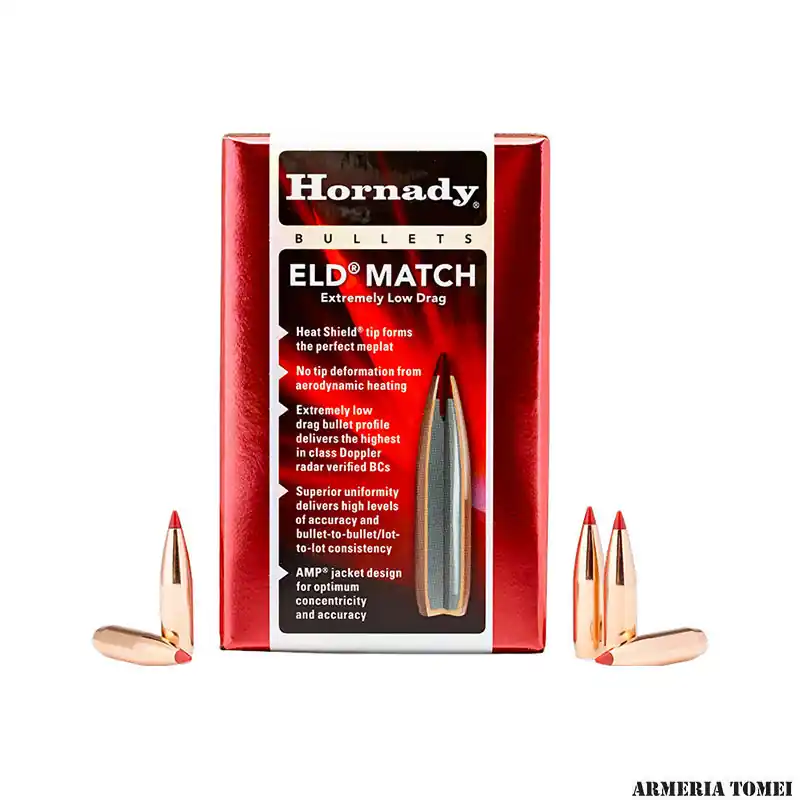 PALLE DA RICARICA - HORNADY ELD-MATCH 243 " 108GR -24561 (100 PZ)