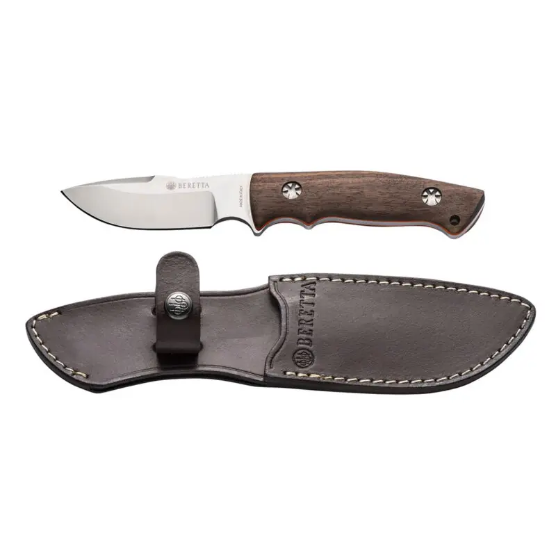 COLTELLO - BERETTA - ELAND FIXED BLADE KNIFE BROWN & ORANGE