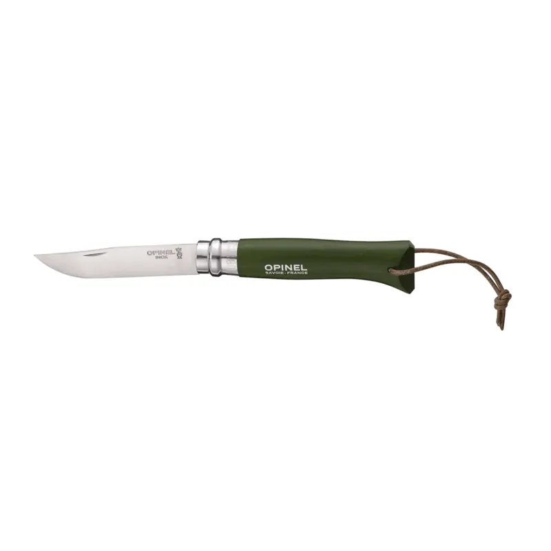 COLTELLO - OPINEL - N°08 INOX BAROUDEUR "KAKI "