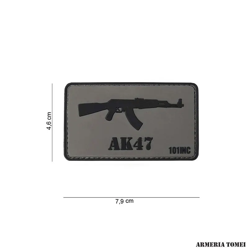 PATCH - 3D PVC AK47 10028