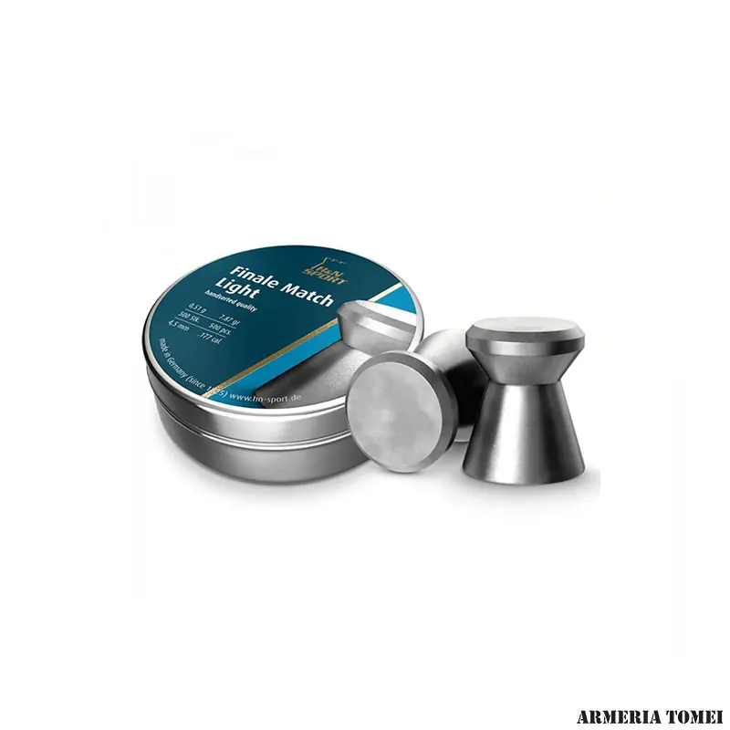 PALLINI ARIA COMPRESSA - H&N SPORT FINALE MATCH LIGHT 4.50mm 0.51g/7.87gr (500 PZ)