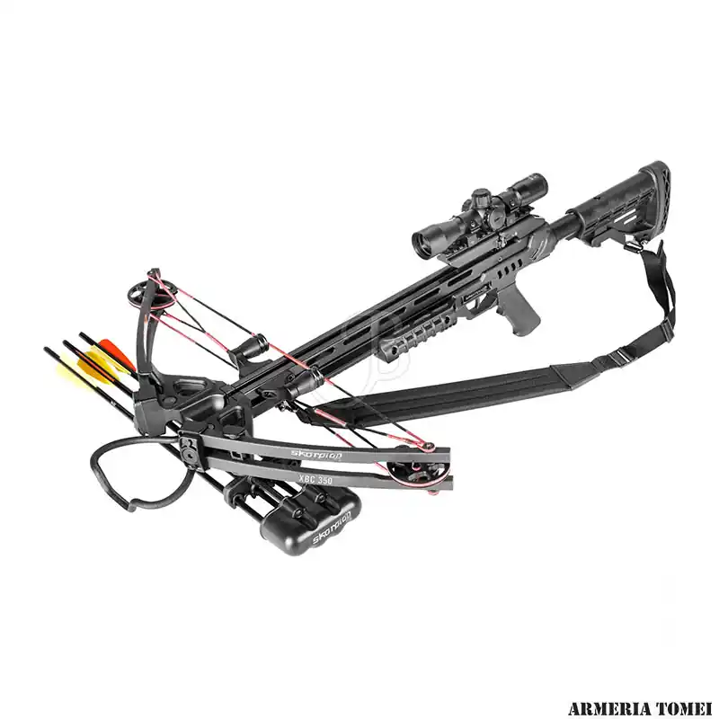 SKORPION - BALESTRA XBC350 BK 185 + ACCESSORI
