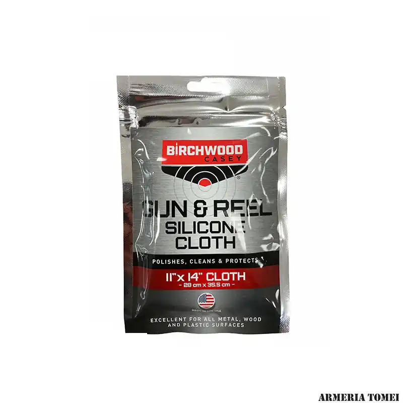 BIRCHWOOD - GUN & REEL SILICONE CLOTH 11 "x14 " 28 cm x 35.5 cm