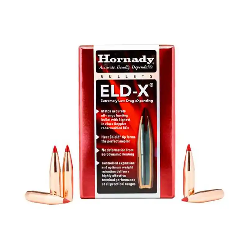 PALLE DA RICARICA - HORNADY ELD-X 7mm .284 162 gr ELD-X® (100 PZ)