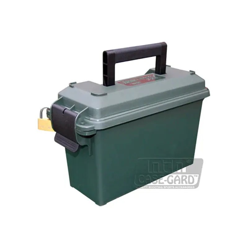 MTM CASE GUARD - AC30T- AMMO CAN MILITARY STYLE 3.4 "(L)x8.9 "(W)x6.1 "(H) Fr Green