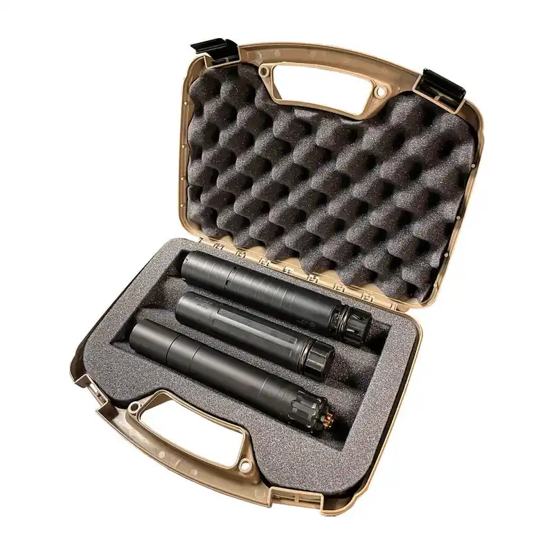 MTM CASE GUARD - SUPPRESSOR PROTECTOR CASE Desert Earth