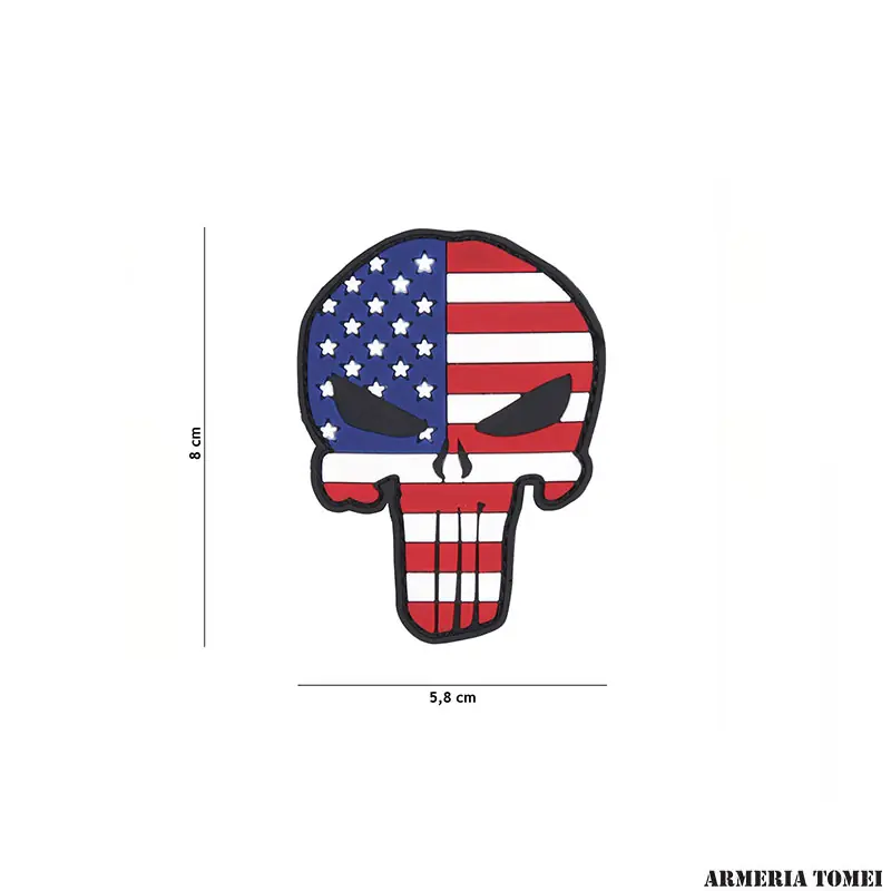 PATCH - 3D PVC PUNISHER USA 13080