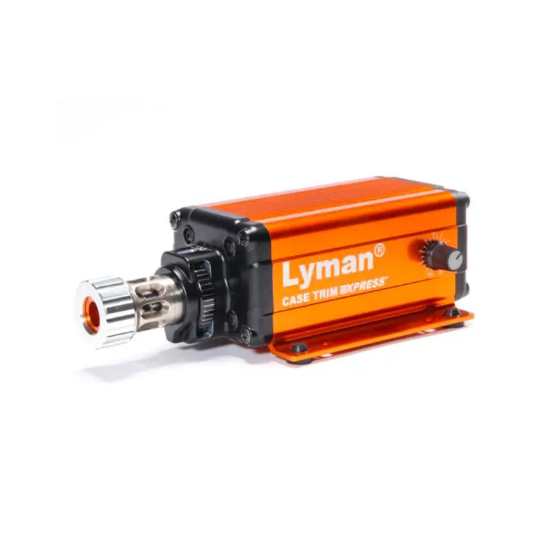 LYMAN - BRASS SMITH CASE TRIM EXPRESS Tornio per Bossoli con 10 Boccole