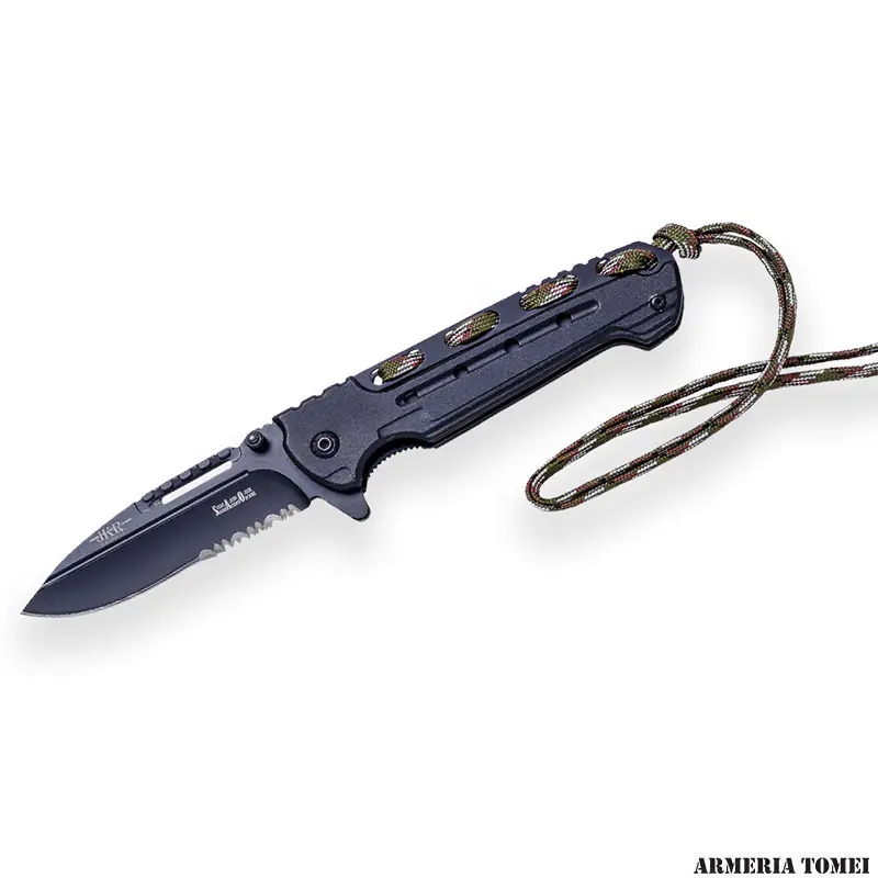 COLTELLO - JOKER - TATTICO A MOLLA CON PARACORD