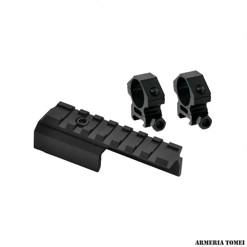 BASE PICATINNY / WEAVER PER M14/M1A CON ANELLI DA 1 "
