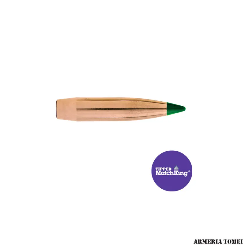 SIERRA - PALLE - 6.5MM .264 DIA. 130GR TMK 8 " TWIST OR FASTER TIPPED MATCHKING (100 PZ) -7430