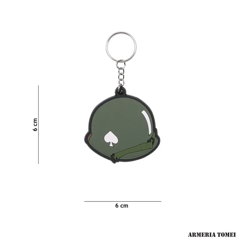 PORTACHIAVI - 3D PVC ELMETTO WWII