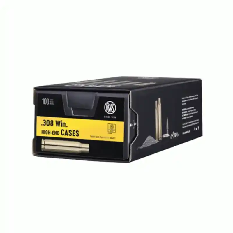 BOSSOLI - RWS - CAL .308 Win. HIGH-END CASES (100PZ)