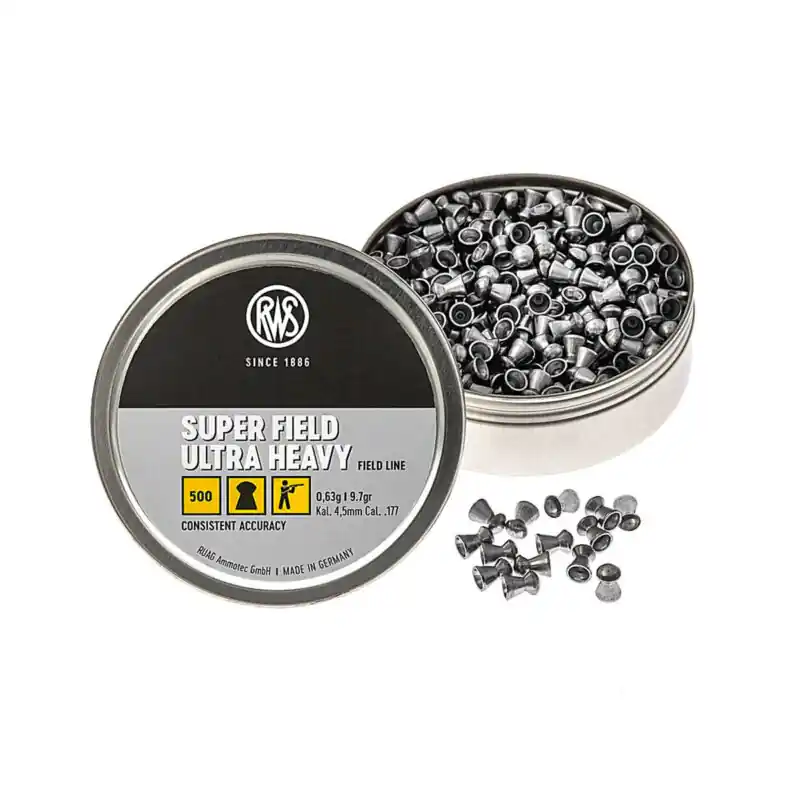 RWS - SUPER FIELD ULTRA HEAVY FIELD LINE 0,63g 9.7gr cal 4,5mm (.177) (500PZ)