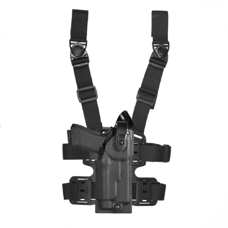 VEGA HOLSTER - FONDINA “NATION” COSCIALE CON SISTEMA DI SICUREZZA SUPERIORE DOPPIE FASCE REGOLABILI IN NASTRO PER BERETTA PX4