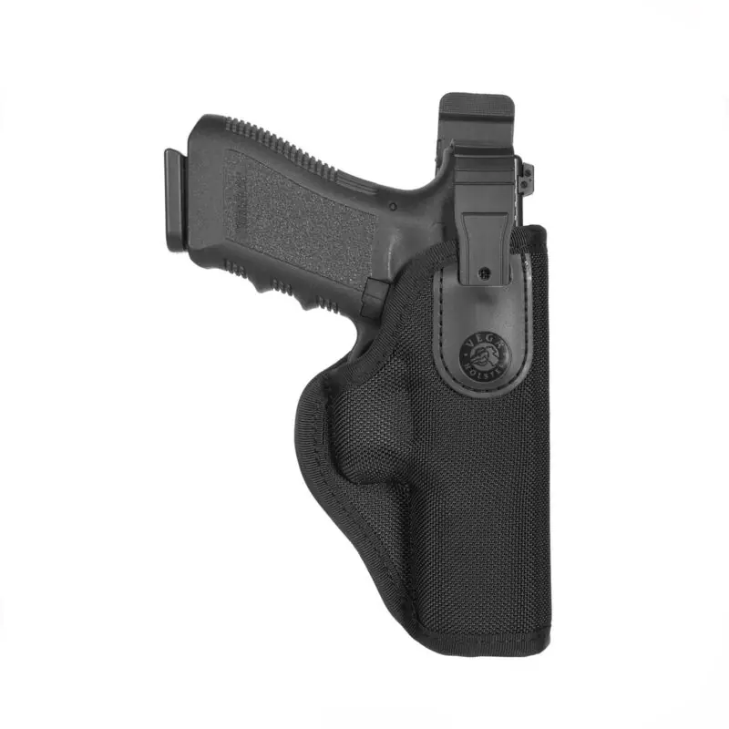 VEGA HOLSTER - FONDINA IN CORDURA TERMOFORMATA PER ARMA CORTA PASSANTE IN POLIMERO PER LARGE AUTO, BERETTA 92/98, TANFOGLIO FORCE, SIG SAUER P320