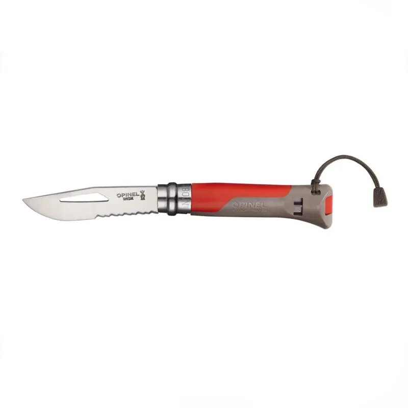 COLTELLO - OPINEL - N.8 OUTDOOR TERRA/ROSSO