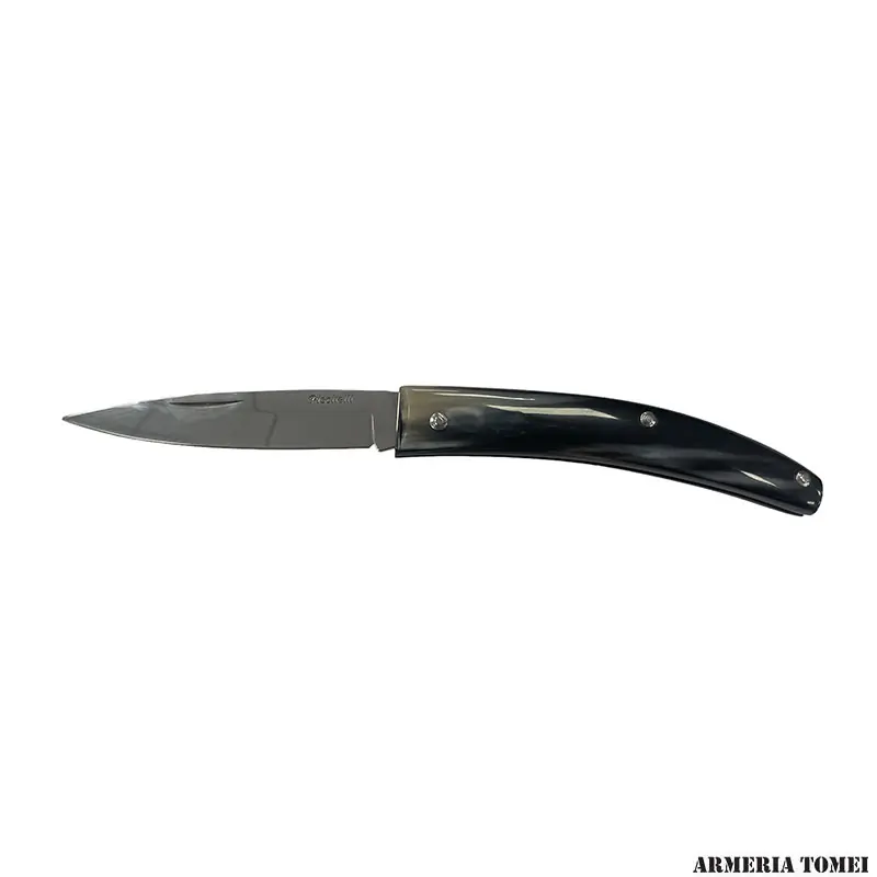 COLTELLO - GOBBO ABRUZZESE LAMA LUCIDA - CORNO 20cm