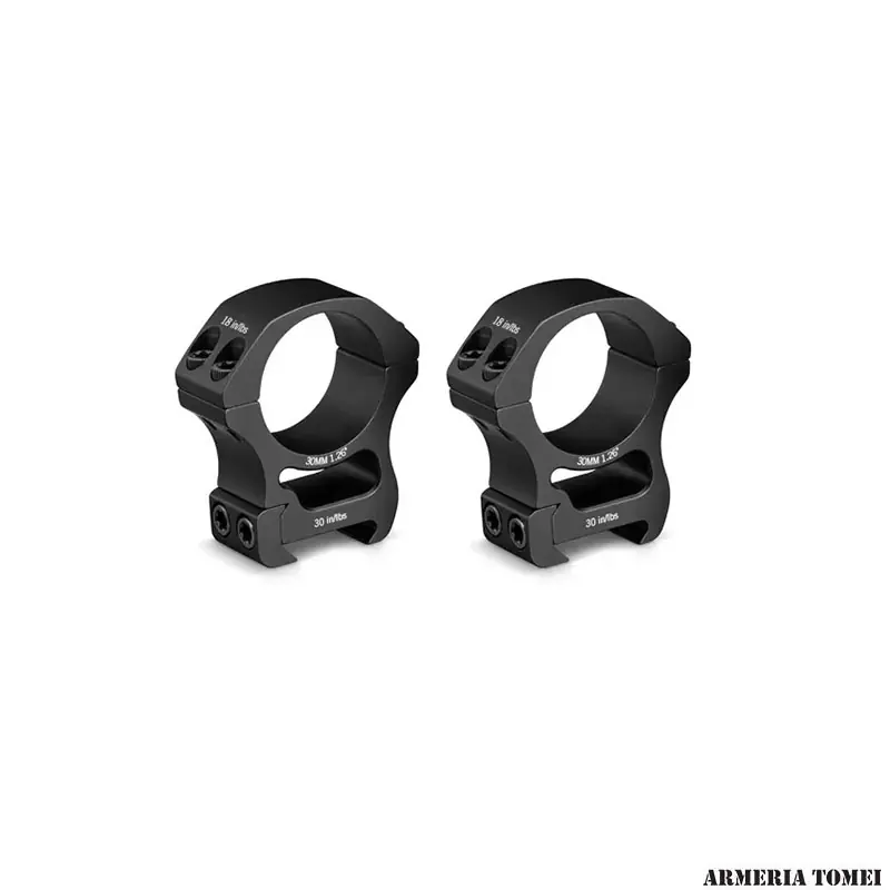 VORTEX - ANELLI PRO SERIES 30MM TUBE HIGH HEIGHT 1.26 "/32.00MM