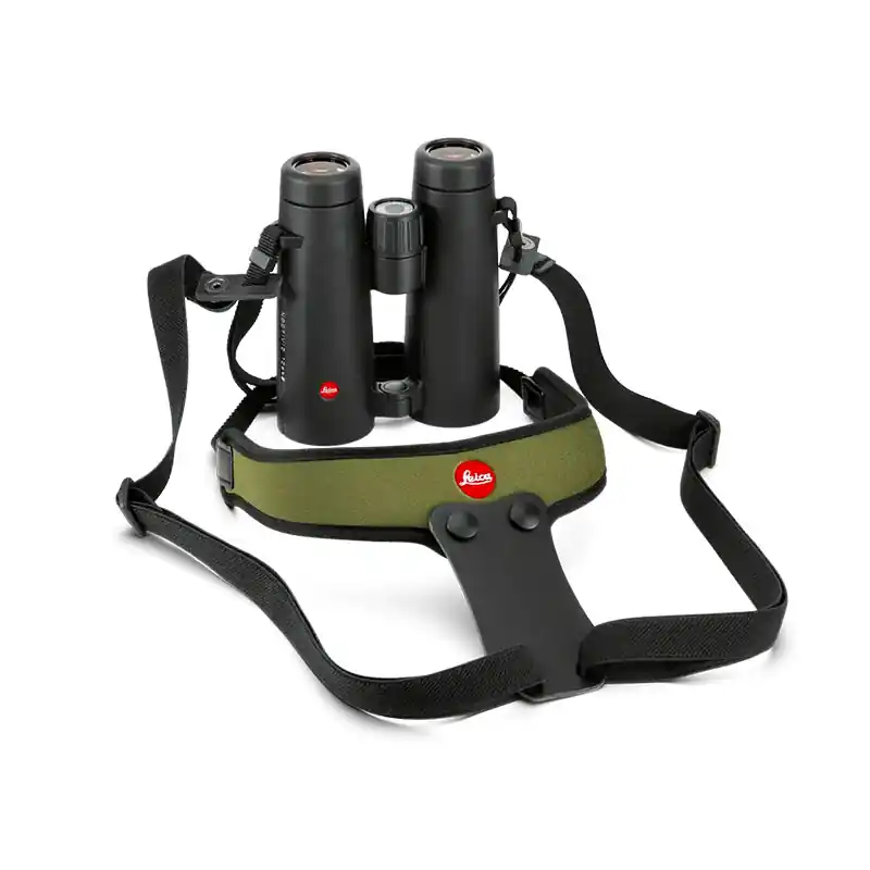 LEICA - CINGHIA BINOCOLO STRAP SPORT IN NEOPRENE Verde Oliva