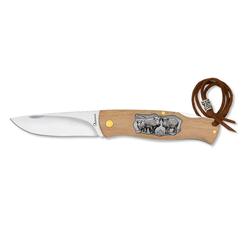 ALBAINOX - COLTELLO CHIUDIBILE INSERTO CINGHIALE LAMA CM 8,5