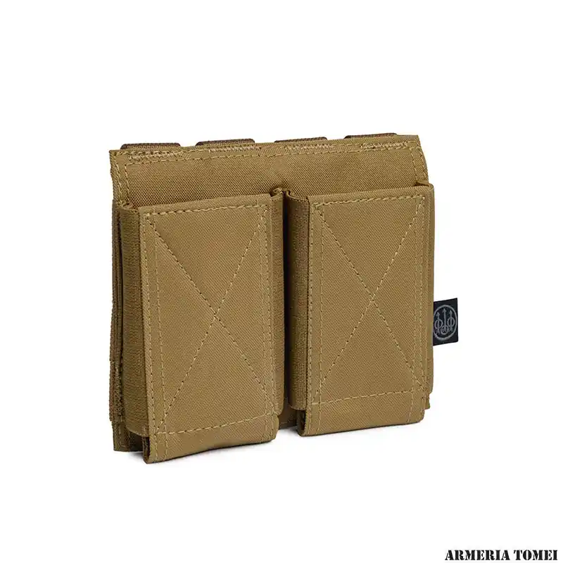 BERETTA - PORTA CARICATORE OPEN TOP DOPPIO 5.56/223 REM Coyote Brown