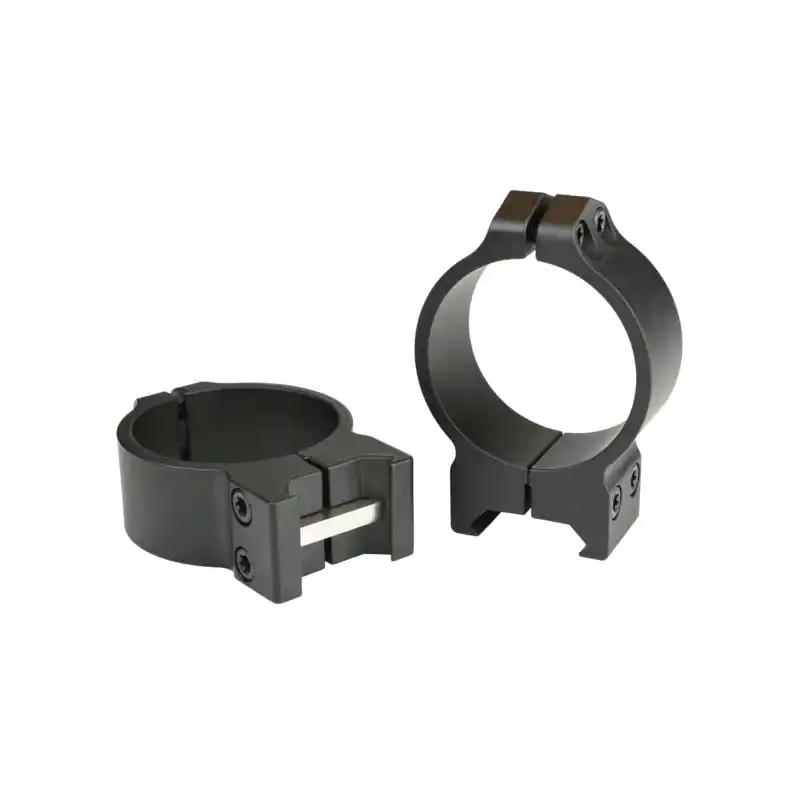 WARNE - MAXIMA 34MM MEDI MATTE FIXED SCOPE RINGS STEEL 231M