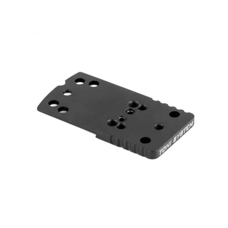 TONI SYSTEM - BASE PIASTRINA A CODA DI RONDINE (tipo A) PER RED DOT PER CZ SHADOW