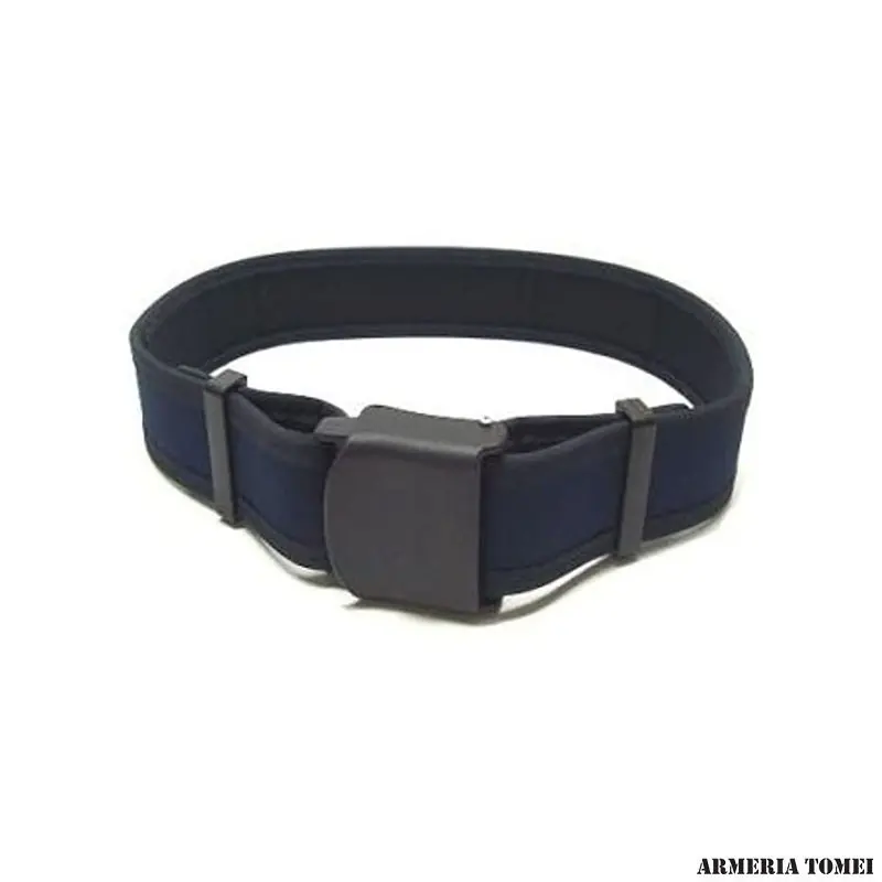 VEGA HOLSTER - CINTURONE IN CORDURA H.5cm CON STRUTTURA INTERNA IN POLIMERO (BLU)