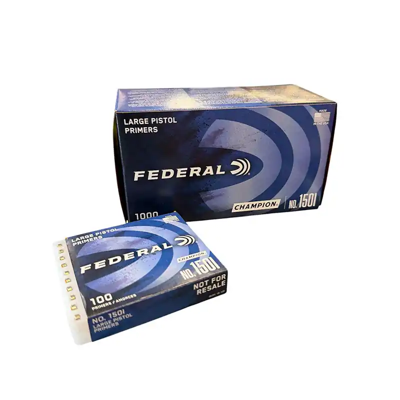 FEDERAL - INNESCHI CHAMPION LARGE PISTOL PRIMERS no. 150I