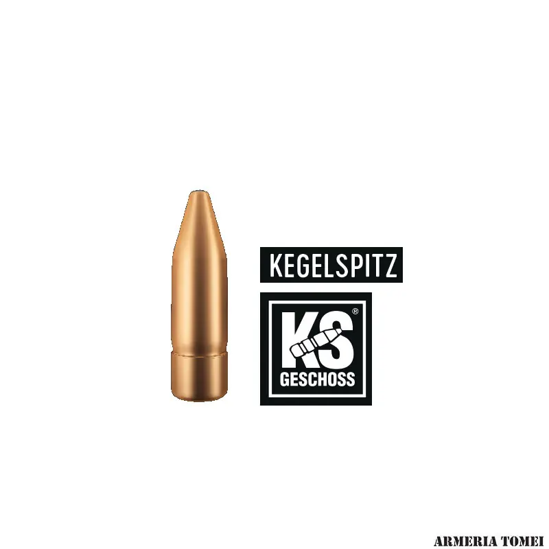 RWS - PALLE - KEGELSPITZ HIGH-END BULLETS HUNTING 7mm .284 10,5g 162gr (50 PZ)