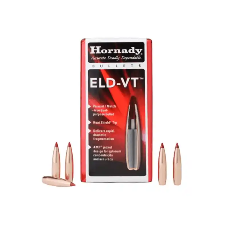 HORNADY - PALLE - 30 Cal 174 gr ELD-VT™ (100 PZ)