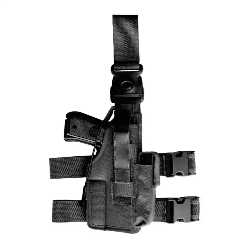 VEGA HOLSTER - FONDINA COSCIALE TACTICAL IN CORDURA PER L/AUTO, BERETTA 92/98/98A1/BRIG, TAURUS PT100, TANFOGLIO GT21/FORCE